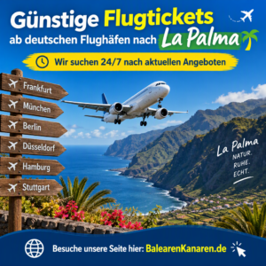 Deine nächste Reise nach La Palma - Abflug: 2026-11-04 Abflugzeit: 18:05:00+01:00